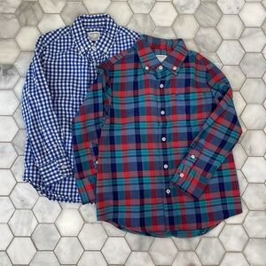 Set of 2, Boys CrewCuts L/S Top size 4-5 - one NWT